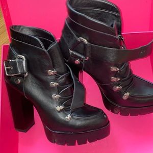 Zara black boots size 36 fits like a 36.5 or 37.